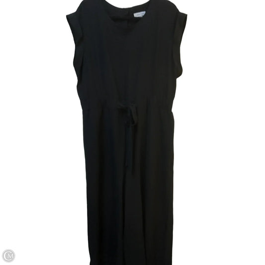 Jumpsuit By Calvin Klein In Black, Size: Xl