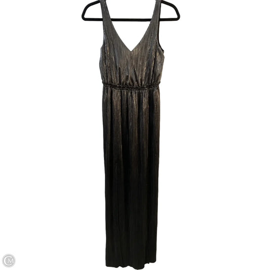 Dress Party Midi By Bcbgeneration In Silver, Size: Xxs