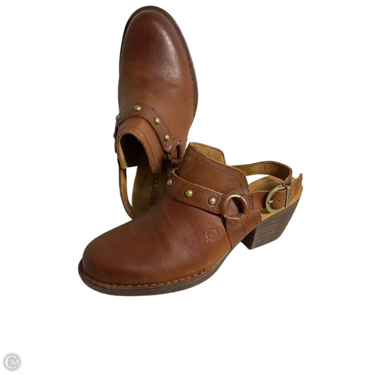 Shoes Heels Block By Born In Brown, Size: 9