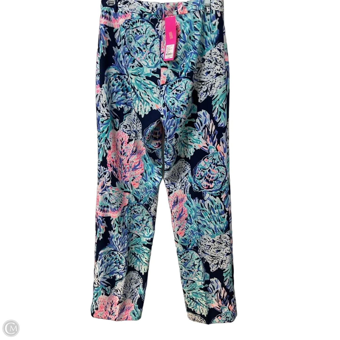 Pants Designer By Lilly Pulitzer In Floral Print, Size: 4