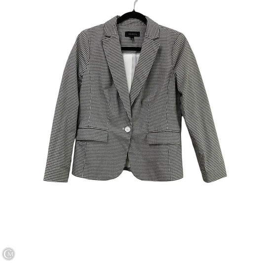 Blazer By Talbots In Checkered Pattern, Size: S