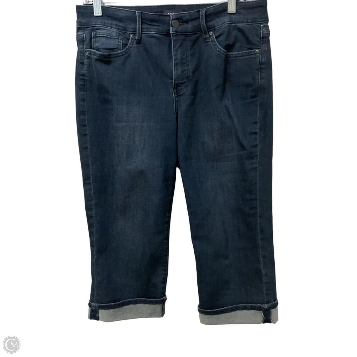 Jeans Cropped By Not Your Daughters Jeans In Blue Denim, Size: 10p