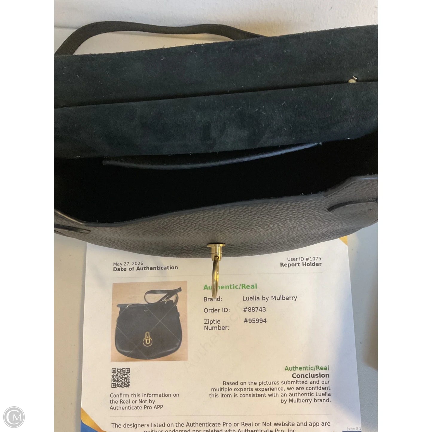 Handbag Luxury Designer By Mulberry, Size: Medium