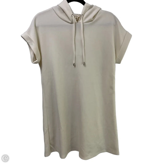 Dress Casual Midi By Nicole Miller In Cream, Size: S