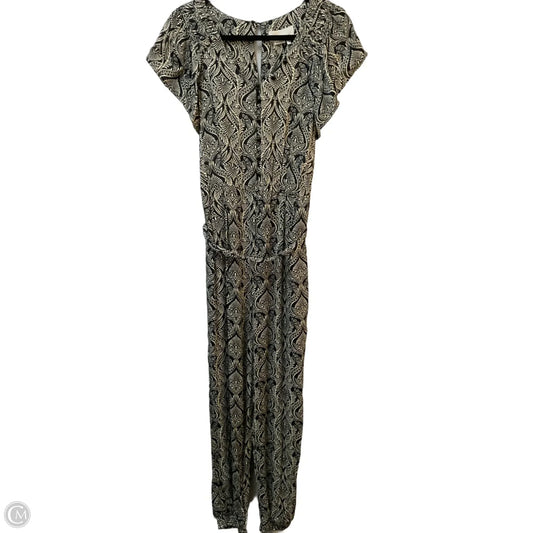 Jumpsuit By Anthropologie In Black & Cream, Size: S
