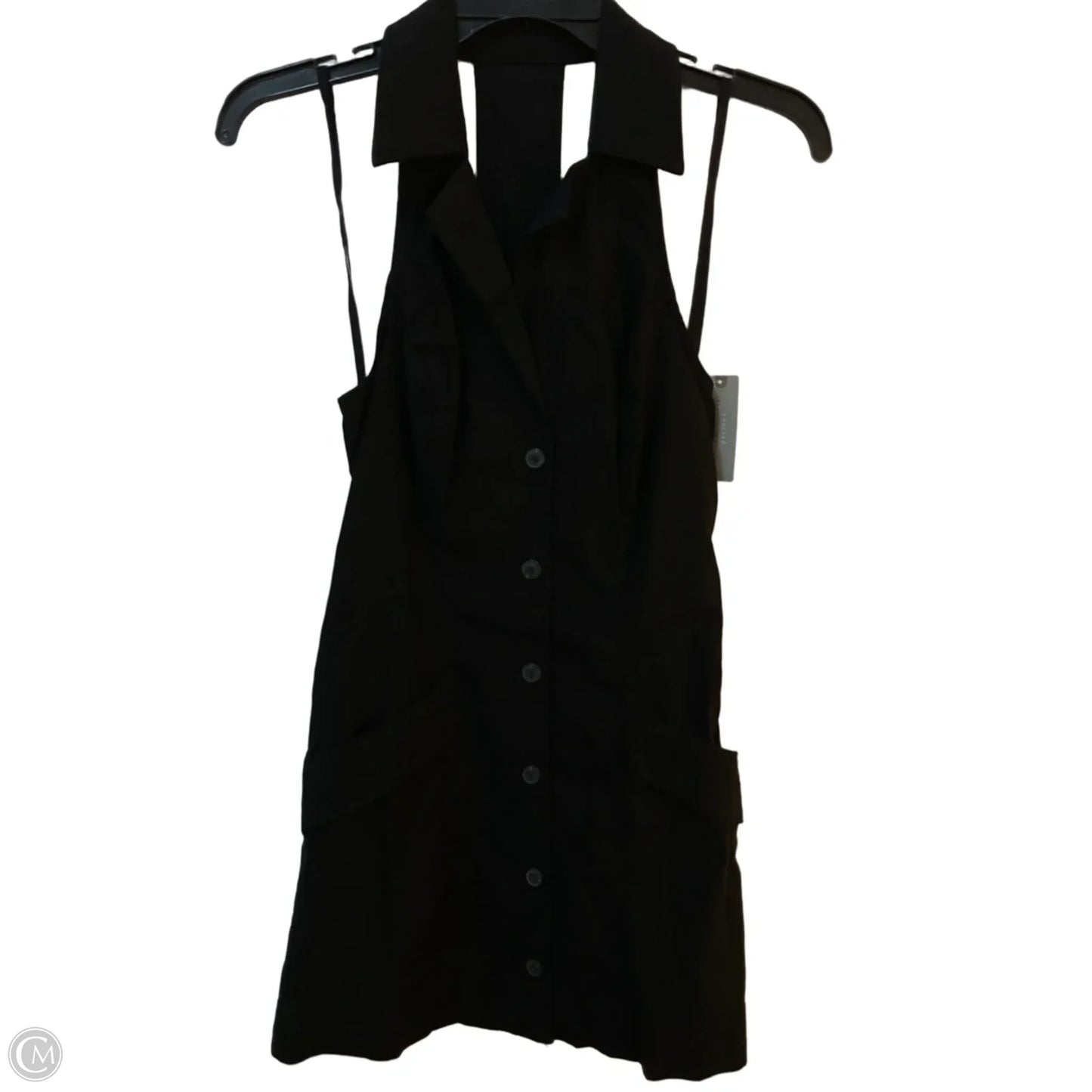 Dress Casual Short By Anthropologie In Black, Size: Xsp