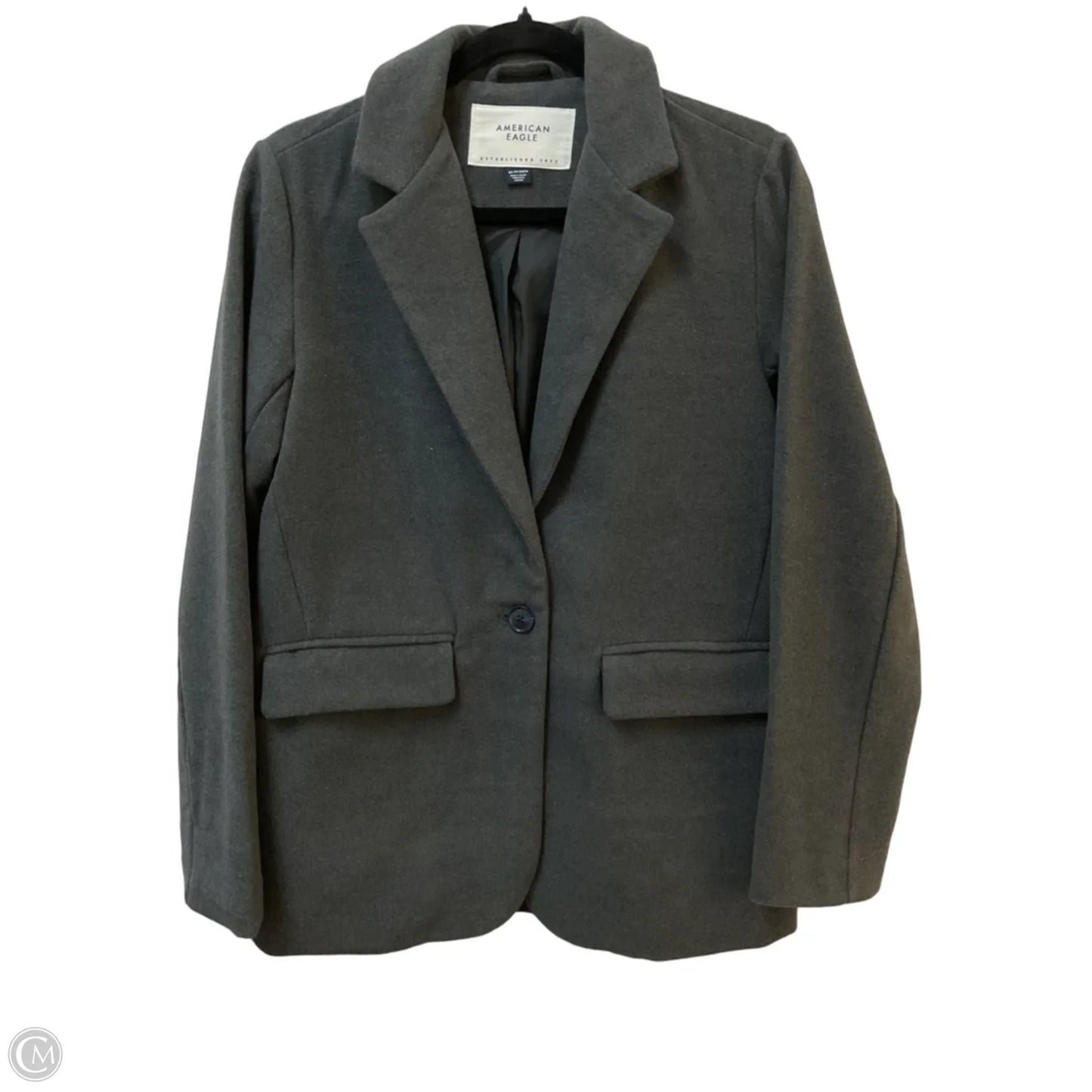Blazer By American Eagle In Grey, Size: Xs