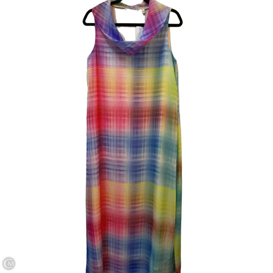 Dress Casual Maxi By Soft Surroundings In Rainbow Print, Size: S