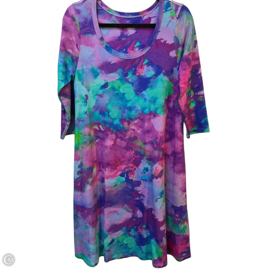 Dress Casual Midi By Soft Surroundings In Multi-colored, Size: S