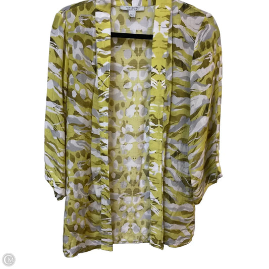 Kimono Designer By All Saints In Chartreuse, Size: Xs