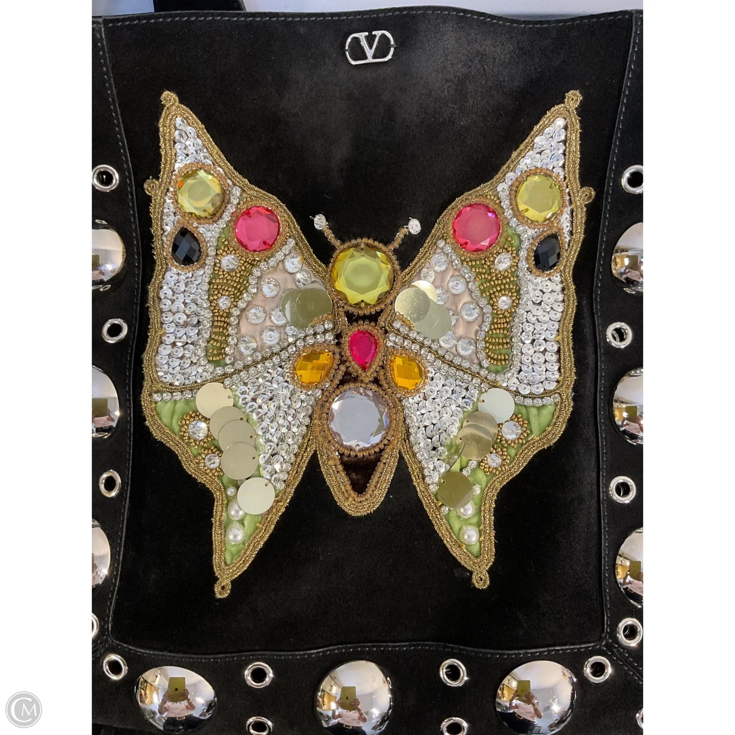 Crossbody Luxury Designer By Valentino-garavani, Size: Medium
