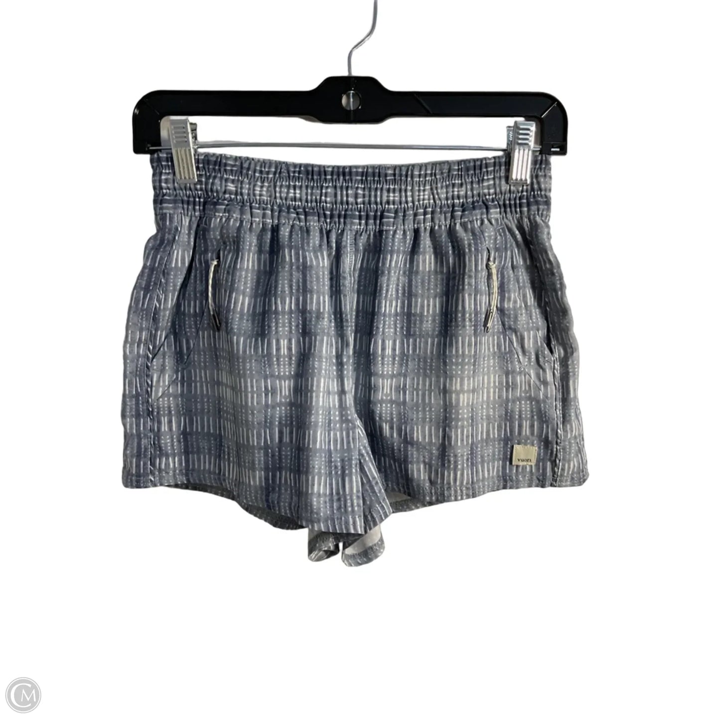 Athletic Shorts By Vuori In Grey & White, Size: S