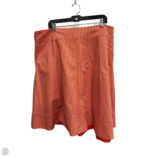 Skirt Midi By Lane Bryant In Polkadot Pattern, Size: 22