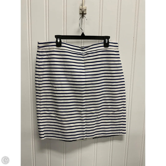 Skirt Maxi By J. Crew In Striped Pattern, Size: 14