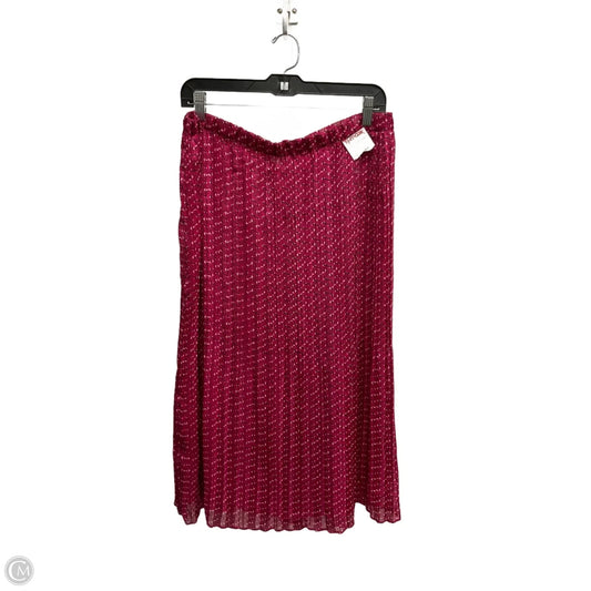 Skirt Maxi By Clothes Mentor In Pink, Size: 12