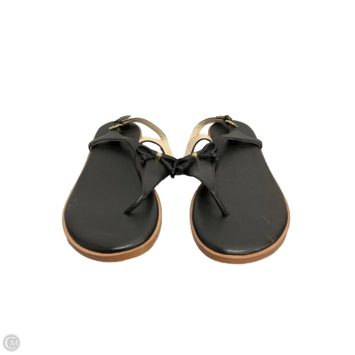 Sandals Flats By Cole-haan In Black, Size: 8