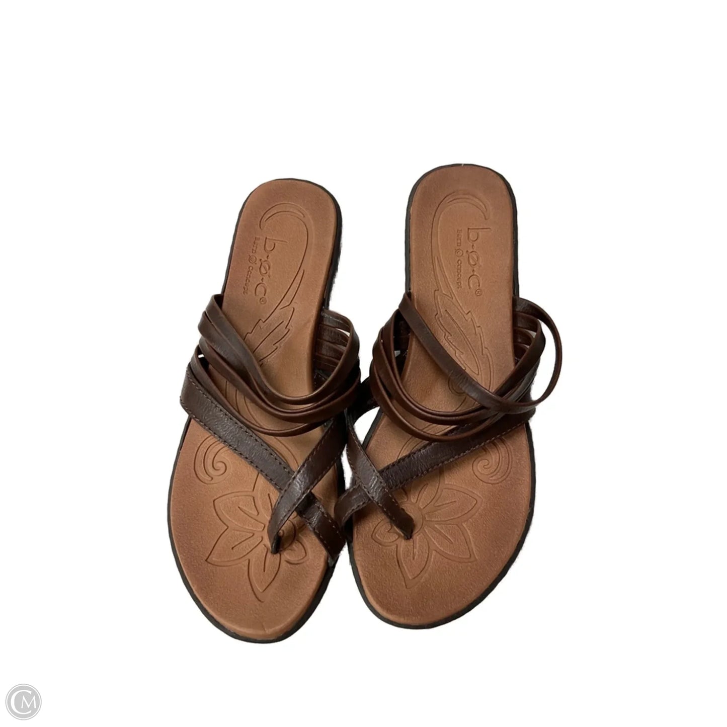 Sandals Flats By Boc In Brown, Size: 8