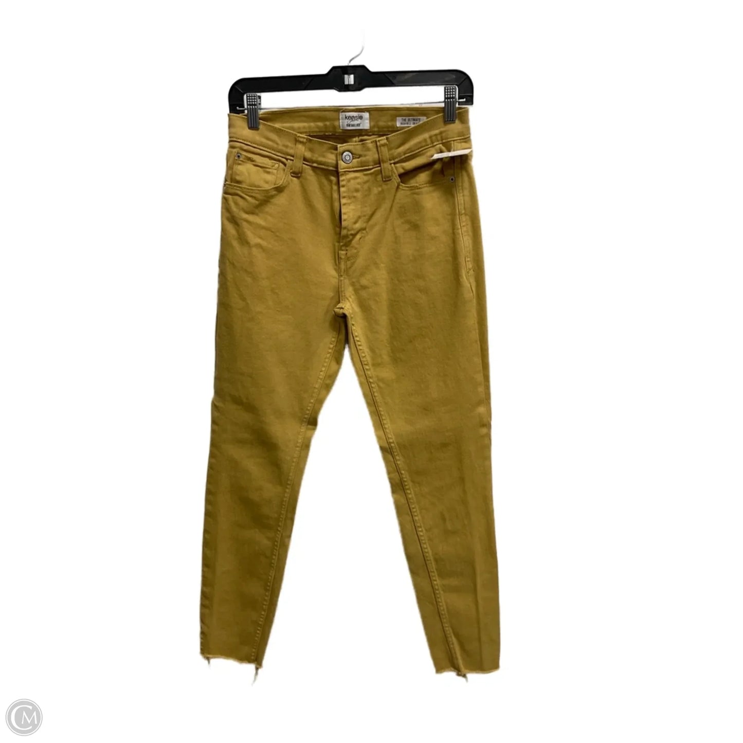 Jeans Skinny By Kensie In Gold, Size: 4