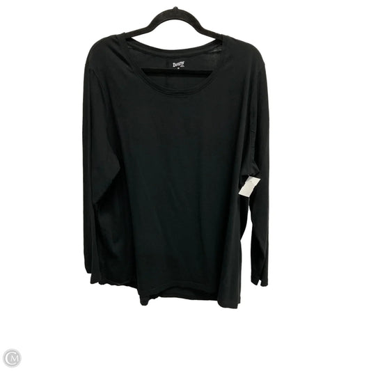 Top 3/4 Sleeve Basic By Duluth Trading In Black, Size: 2x