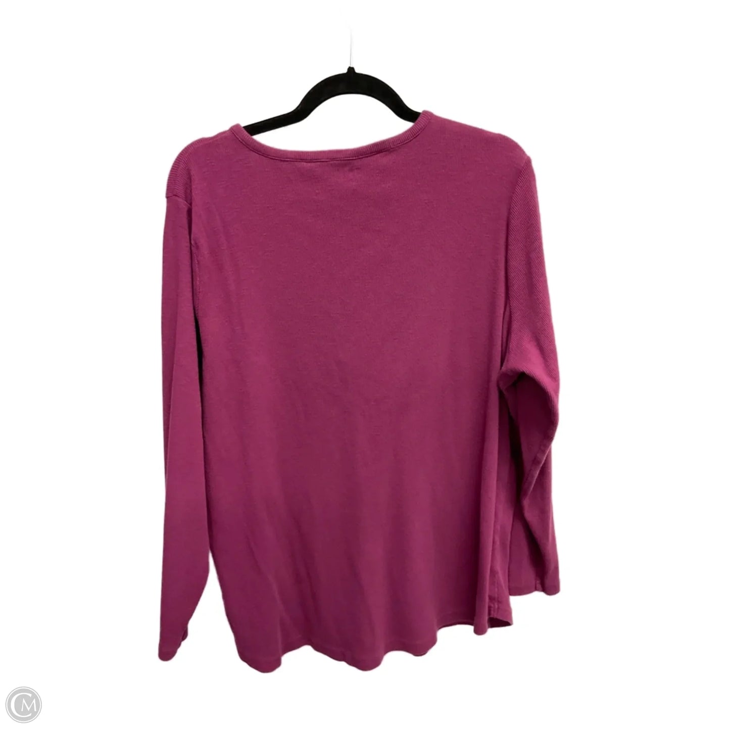 Top Long Sleeve Basic By Duluth Trading In Pink, Size: 2x
