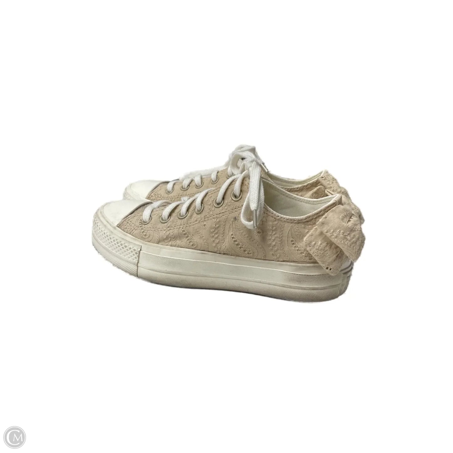 Shoes Sneakers By Converse In Beige, Size: 8