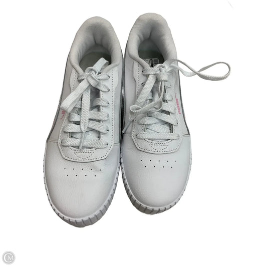 Shoes Sneakers By Puma In White, Size: 6.5