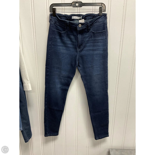 Jeans Skinny By Kancan In Blue Denim, Size: 8