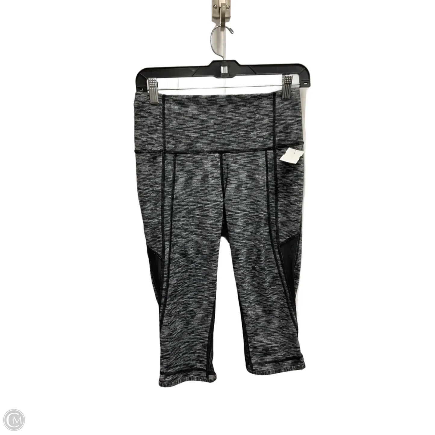 Athletic Capris By Lululemon In Grey, Size: M