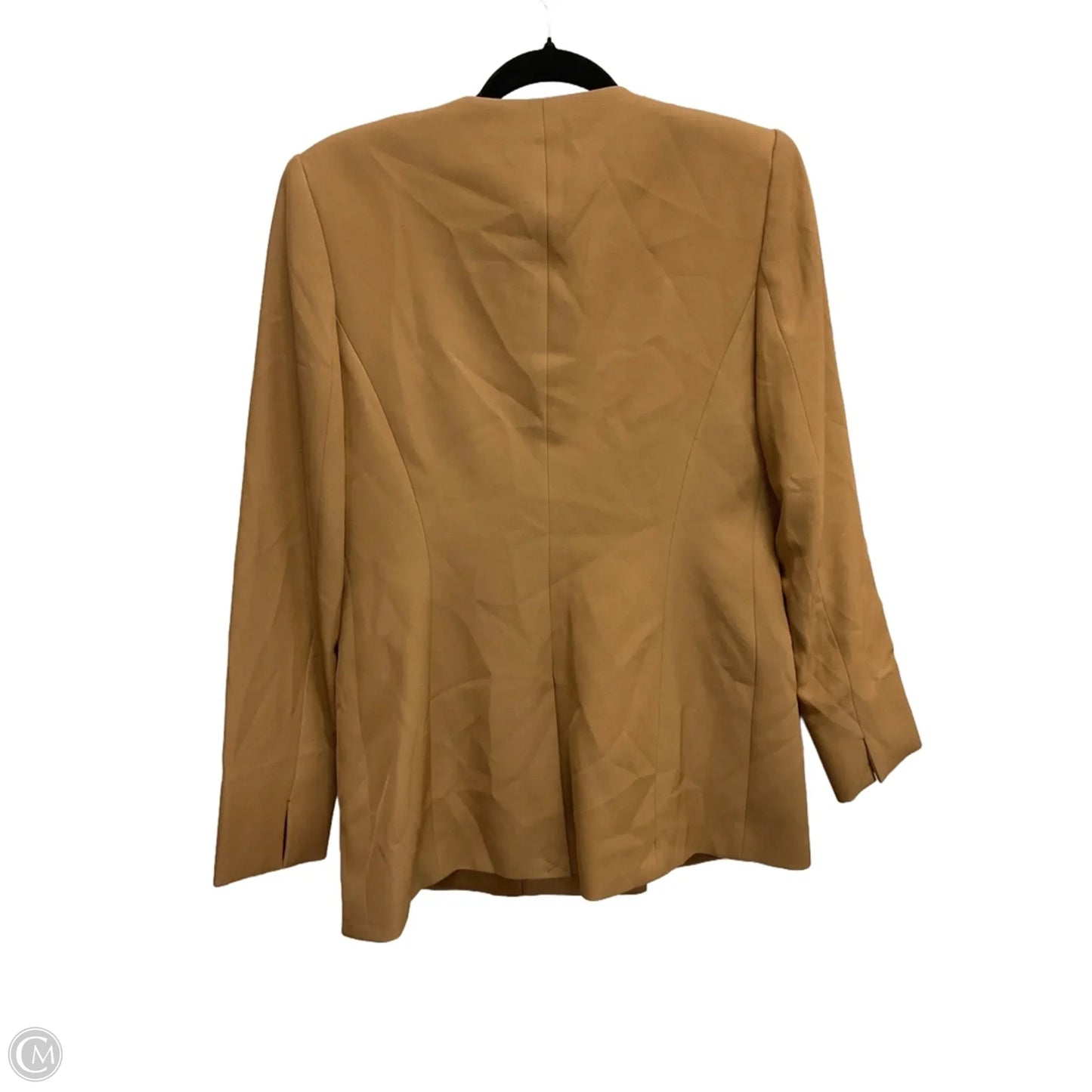 Blazer By Calvin Klein In Tan, Size: S