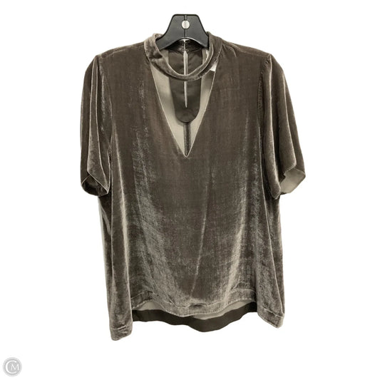Top Sleeveless By Madewell In Brown, Size: M