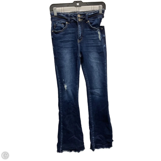 Jeans Boot Cut By Kancan In Blue Denim, Size: 2