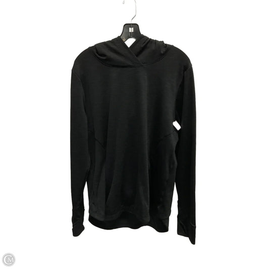 Athletic Sweatshirt Hoodie By Athleta In Black, Size: Xl