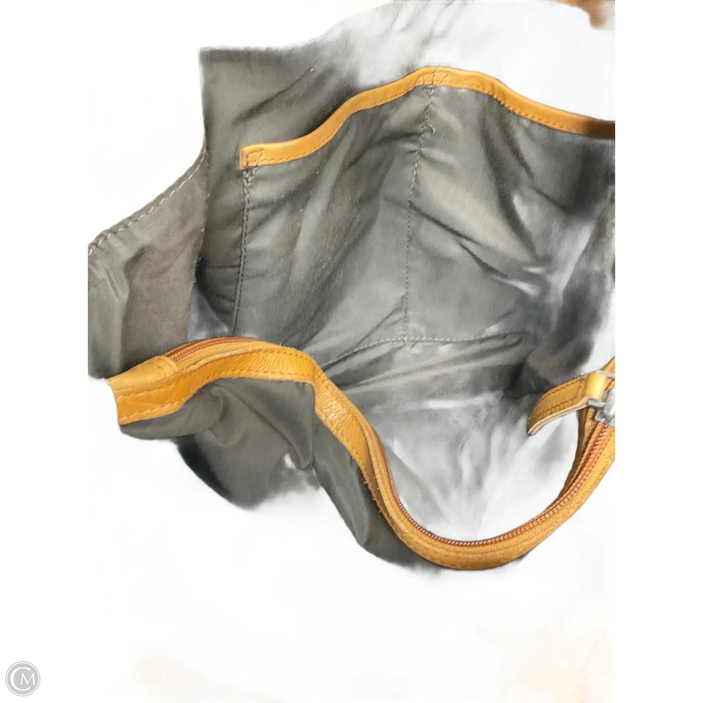 Tote Leather By Cma, Size: Large