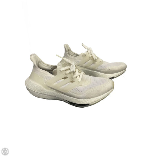 Shoes Athletic By Adidas In White, Size: 6.5