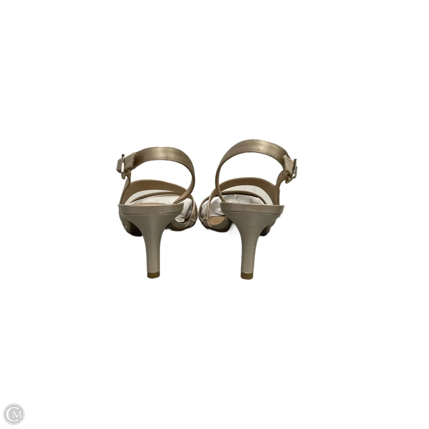 Sandals Heels Kitten By Naturalizer In Rose Gold, Size: 9.5