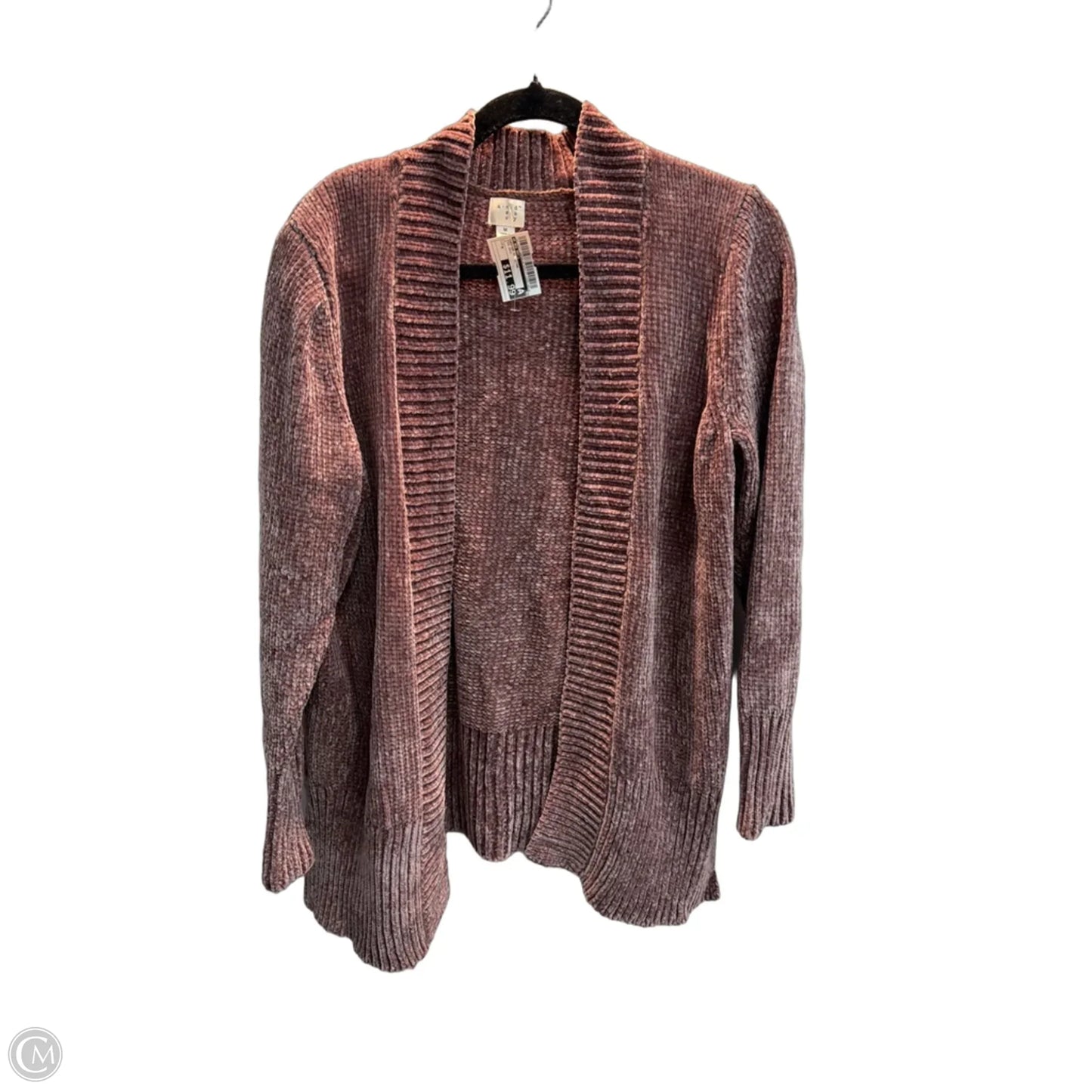 Sweater Cardigan By A New Day In Rose Gold, Size: M