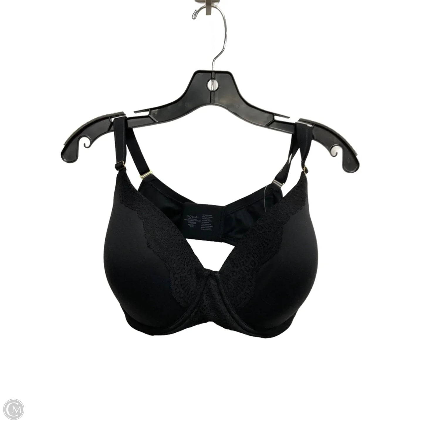 Bra By Soma In Black, Size: 0