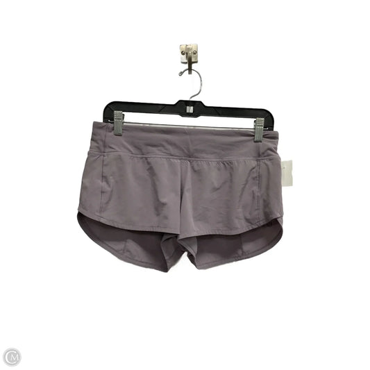 Athletic Shorts By Lululemon In Purple, Size: S