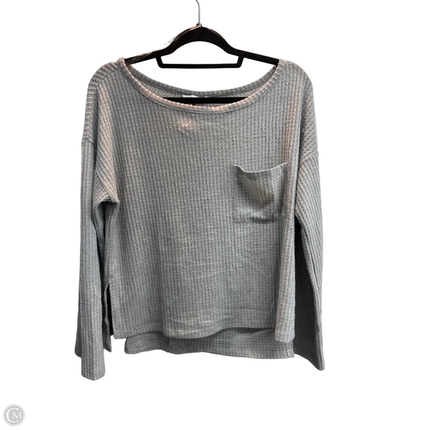 Top Long Sleeve By Tresics In Grey, Size: L