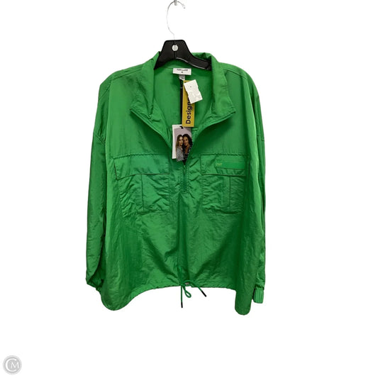 Jacket Designer By Diane Von Furstenberg In Green, Size: 1x