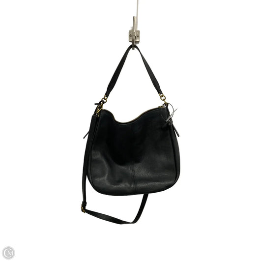 Handbag Leather By Fossil, Size: Large