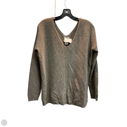 Sweater Cashmere By Nicole Miller In Taupe, Size: S