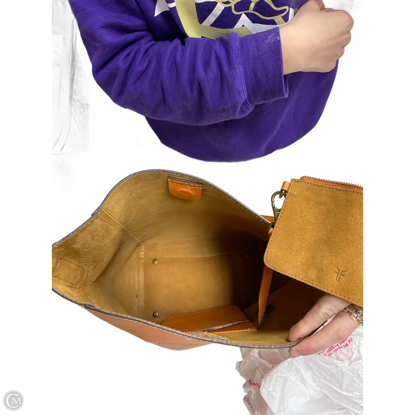 Tote Designer By Frye, Size: Large