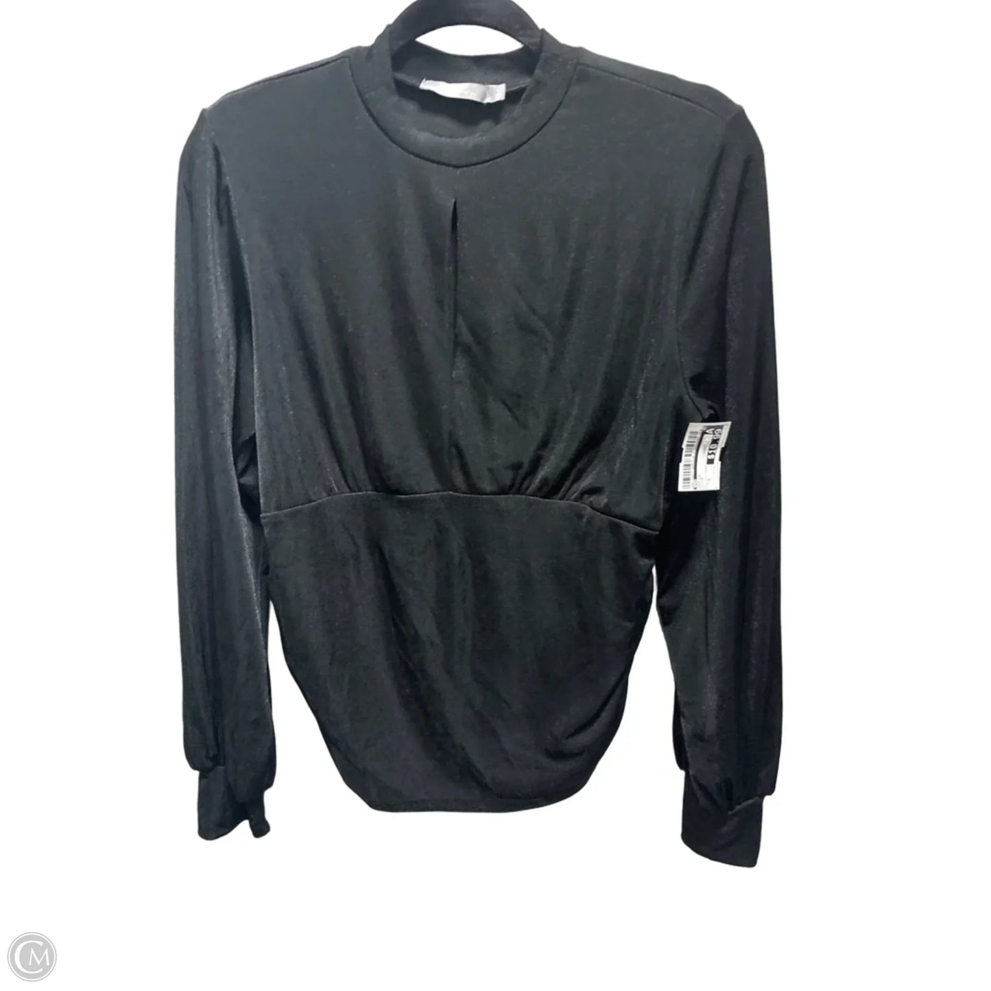 Top Long Sleeve By Red In Black, Size: L