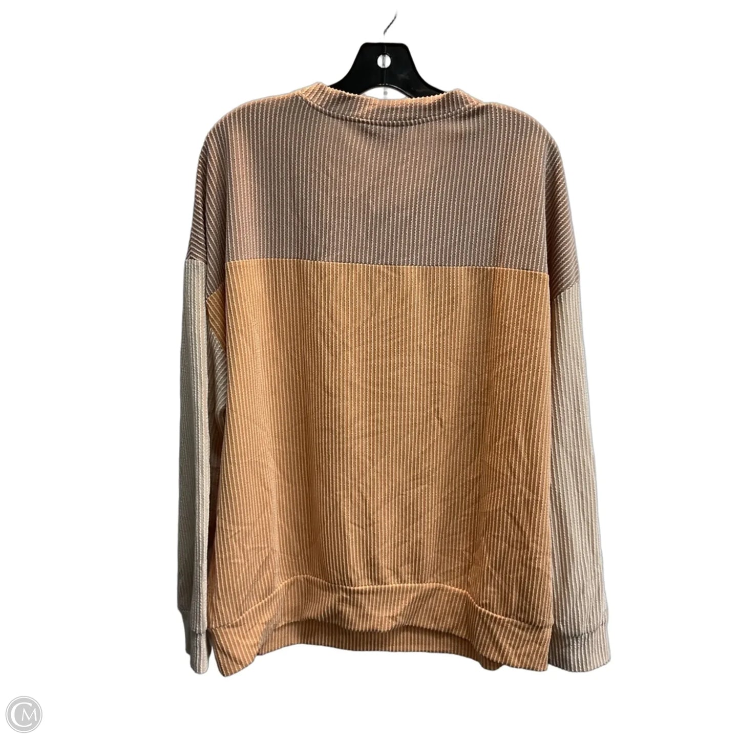 Top Long Sleeve By Dokotoo In Peach, Size: M