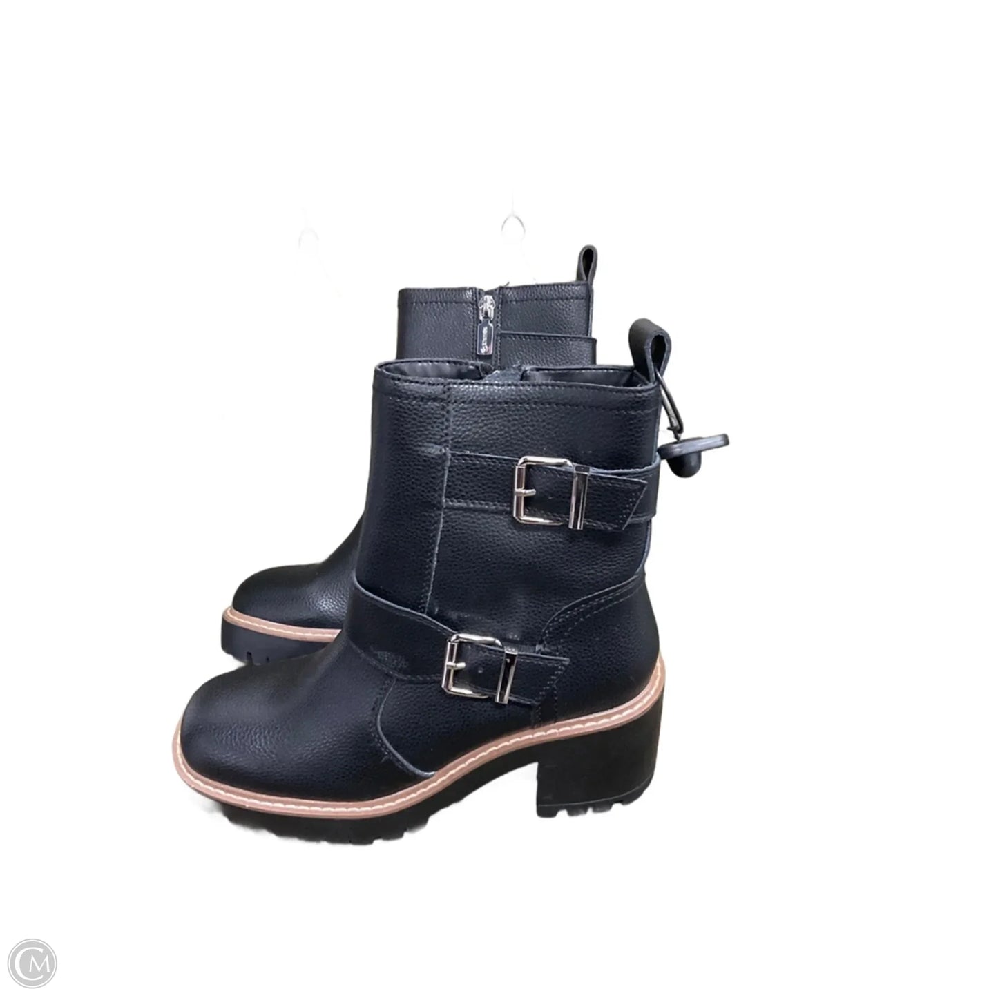 Boots Ankle Heels By Blondo In Black, Size: 8.5