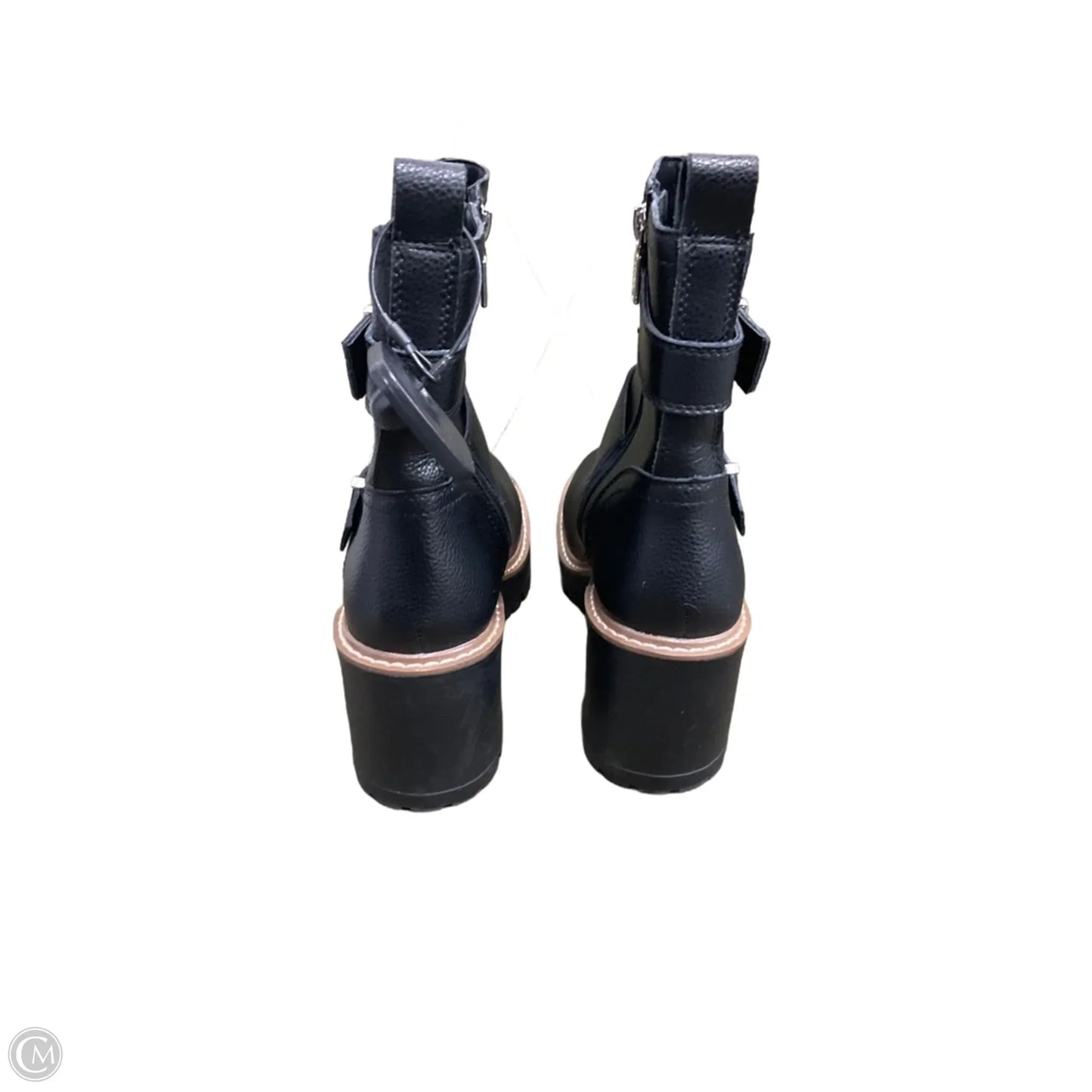 Boots Ankle Heels By Blondo In Black, Size: 8.5