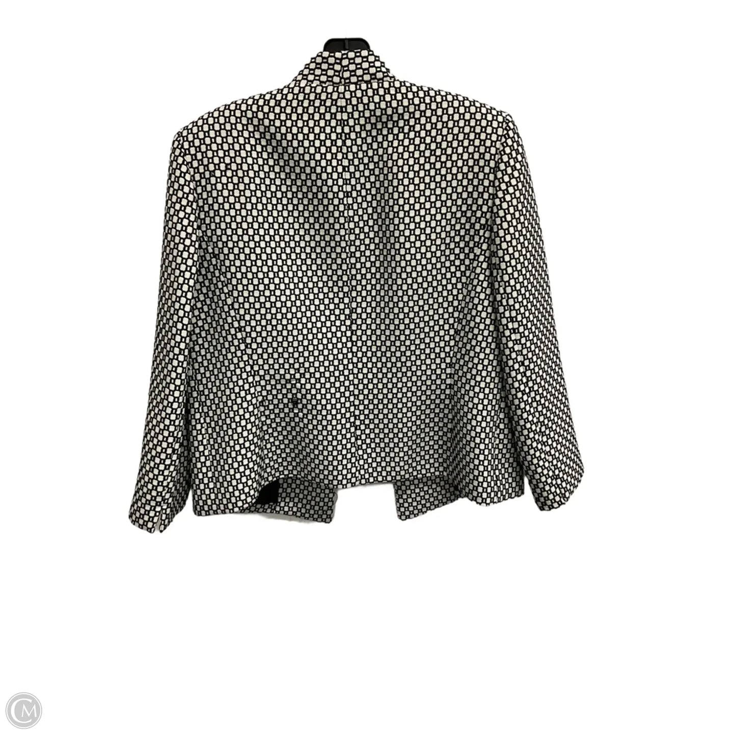 Blazer By Kasper In Geometric Pattern, Size: S