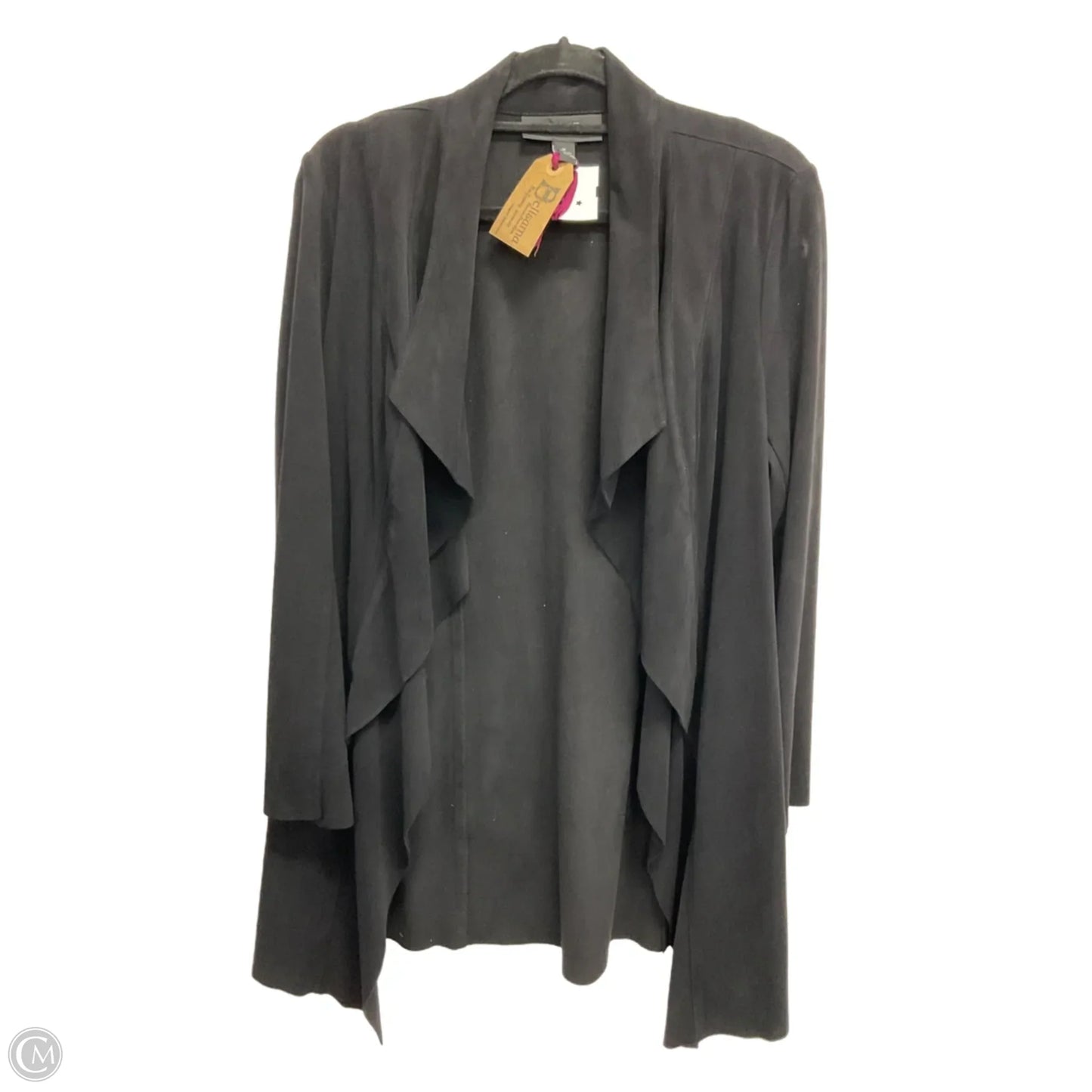 Jacket Faux Fur & Sherpa By Alfani In Black, Size: M