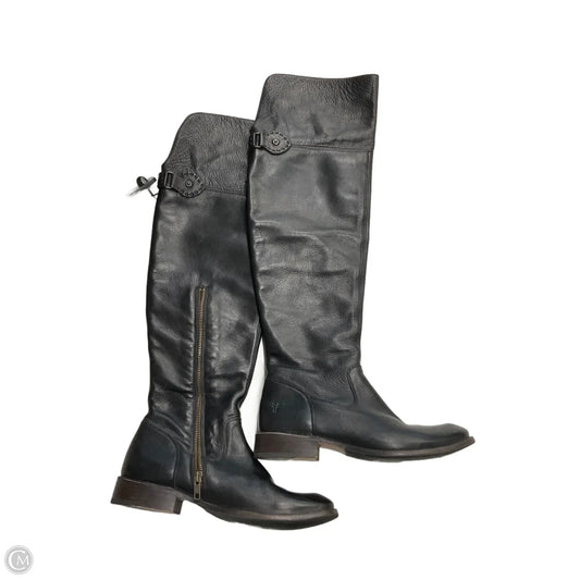Boots Designer By Frye In Black, Size: 7.5
